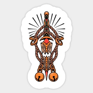 sacred dagger tattoo Sticker